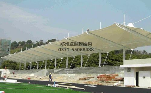 河北滄州第中學膜結(jié)構看臺