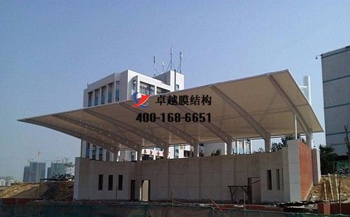 湘西<font color='red'>膜結構看臺</font>/觀景臺【湖南行川電氣設備有限公司等】設計施工案例
