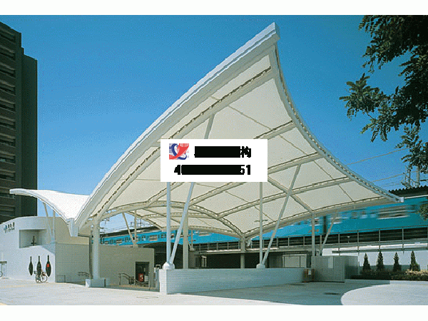 運城膜結(jié)構(gòu)地下車庫出入口【運城塑業(yè)有限公司等】設計施工案例