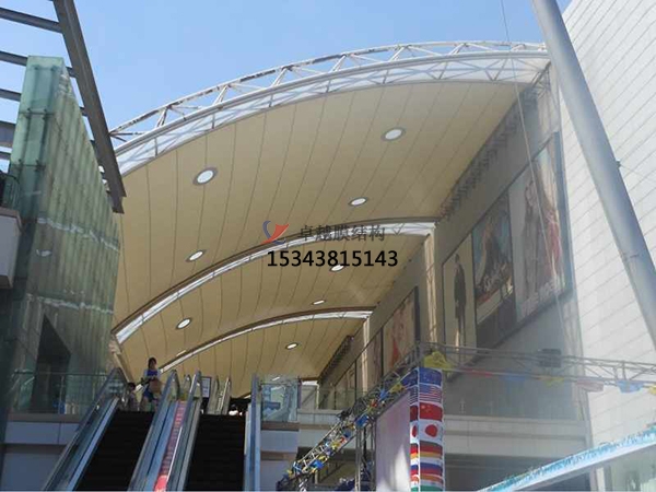 白山膜結(jié)構景觀小品【案例圖片】 　　