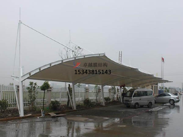 共青城膜結(jié)構(gòu)【充電站雨棚】停車棚設計安裝